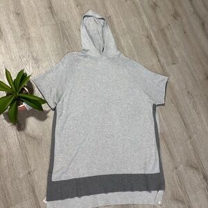 lululemon athletica Light Gray Hooded Poncho
